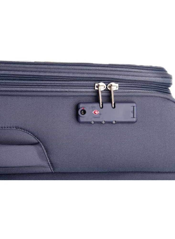 Marina Soft Luggage Trolley Bag 57 Cm Grey
