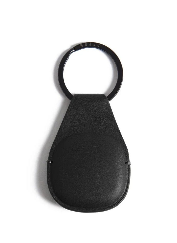 Mujjo Leather Keychain Cover For AirTags - Durable & Luxurious Design - Secure Fit - Premium Leather