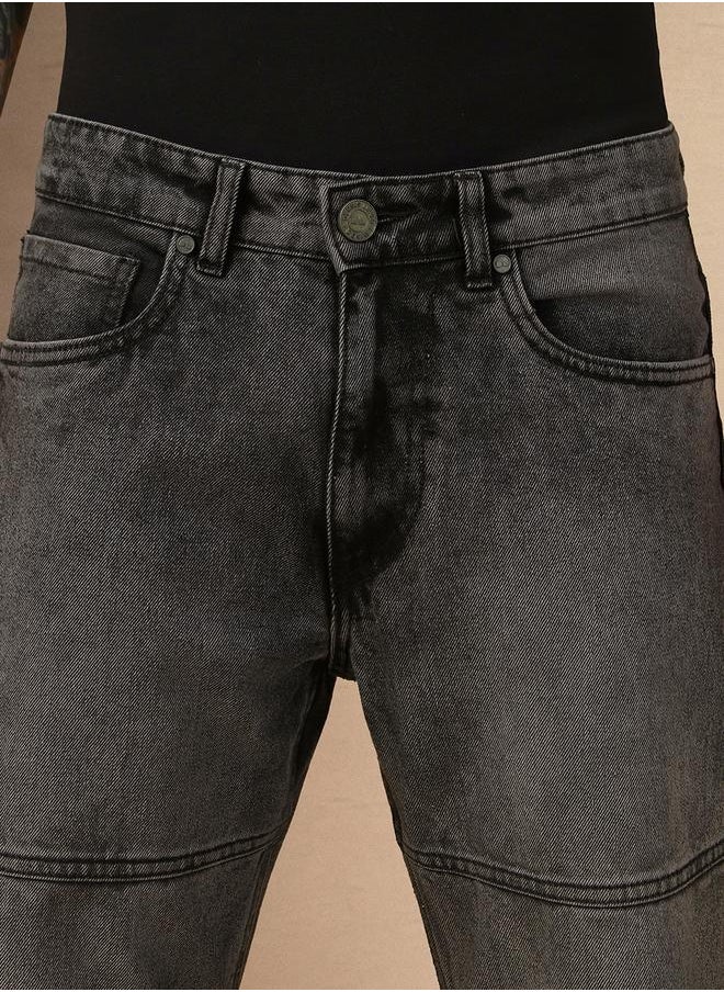 Men’s Relaxed Fit Light Grey Jeans – Casual and Comfortable
