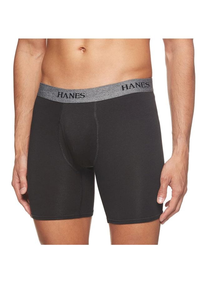 Hanes Mens 4 Pack Ultimate Stretch Boxer Brief B G