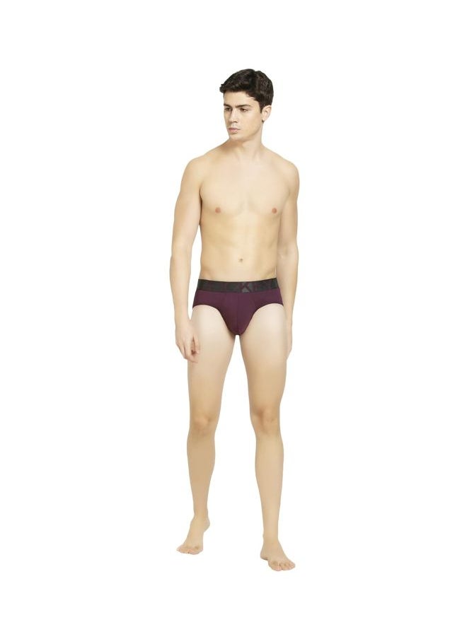 Jockey IC27 Men Tactile Microfiber Elastane Stretch Solid Brief with Moisture Move Treatment