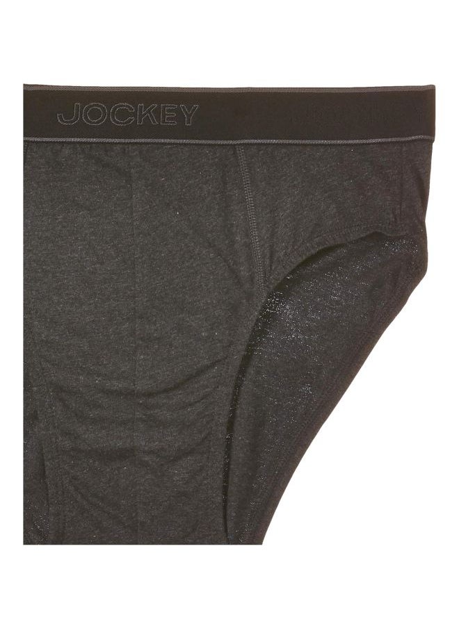 Jockey Men Cotton Midi Brief Pack of 2