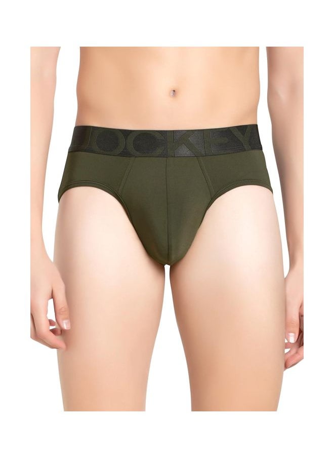 Jockey IC27 Men Tactile Microfiber Elastane Stretch Solid Brief with Moisture Move Treatment
