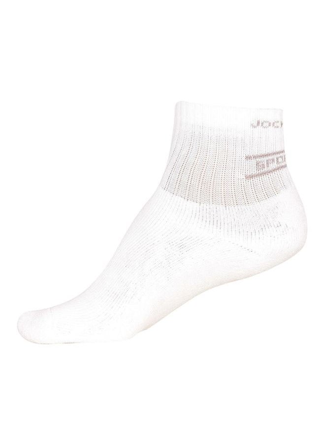 Jockey 7036 Men Compact Cotton Terry Ankle Length Socks With Stay Fresh Treatment
