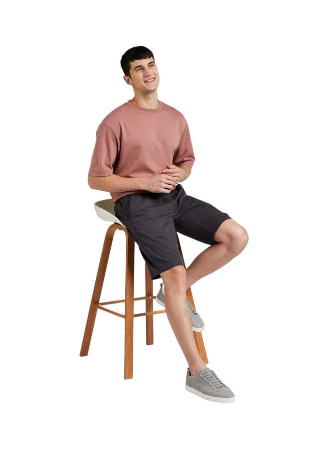 Jockey 1203 Men Super Combed Mercerised Cotton Woven Fabric Straight Fit Solid Shorts with Side Pockets