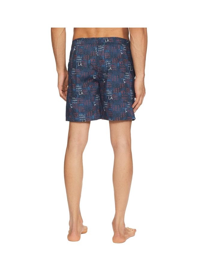 Jockey US57 Men Super Combed Mercerized Cotton Woven Printed Boxer Shorts with Side Pockets