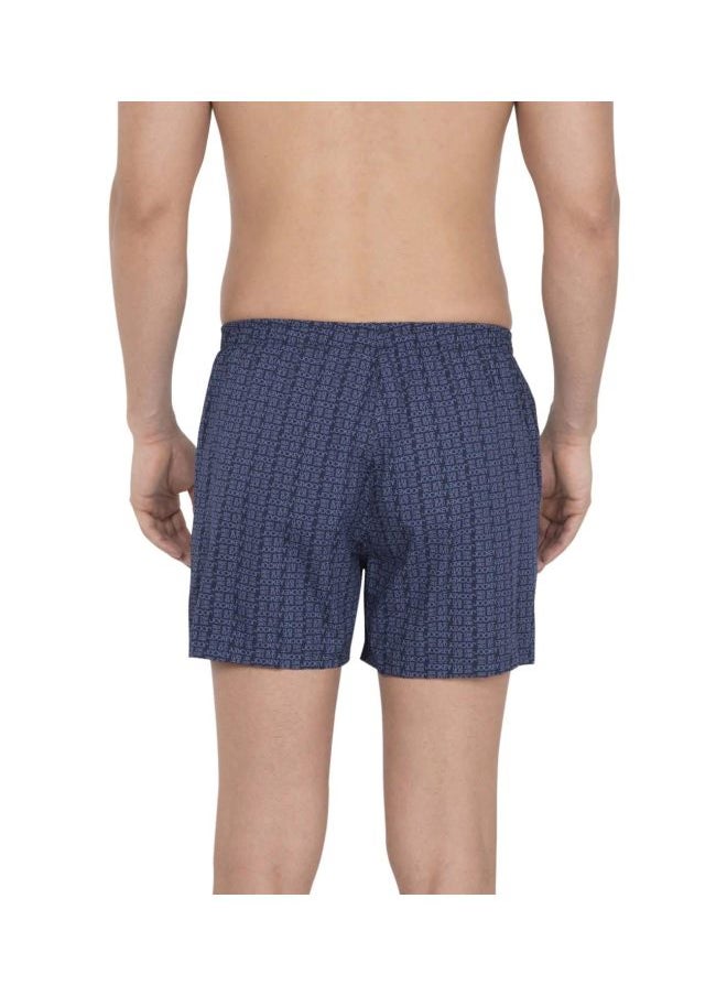 Jockey 8222 Men Super Combed Mercerized Cotton Woven Checkered Inner Boxers with Ultra soft and Durable Inner Waistband Pack of 2