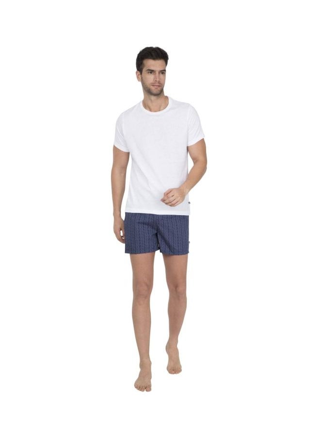 Jockey 8222 Men Super Combed Mercerized Cotton Woven Checkered Inner Boxers with Ultra soft and Durable Inner Waistband Pack of 2