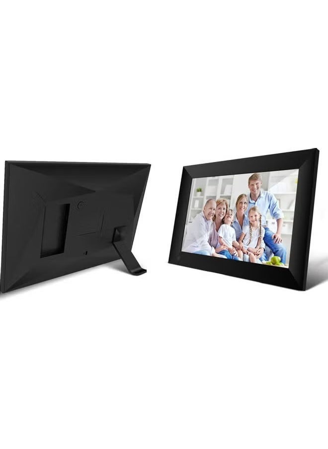 P100 WiFi Digital Picture 10.1-inch 16GB Smart Electronics Photo Frame Black 35.2 x 4.7x 21.4cm
