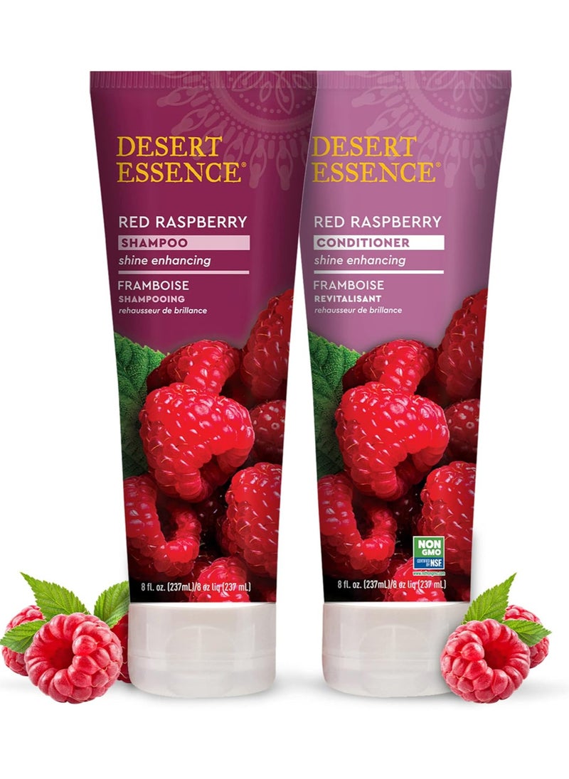 Red Raspberry Shampoo and Conditioner Bundle 8 fl. oz Each