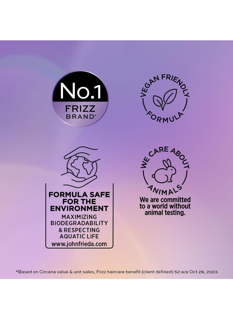 John Frieda Frizz Ease Miraculous Recovery Shampoo And Conditioner Duo Pack 2 X 500ml, Repairing And Smoothing Shampoo And Conditioner Bundle Dry, Damaged Hair