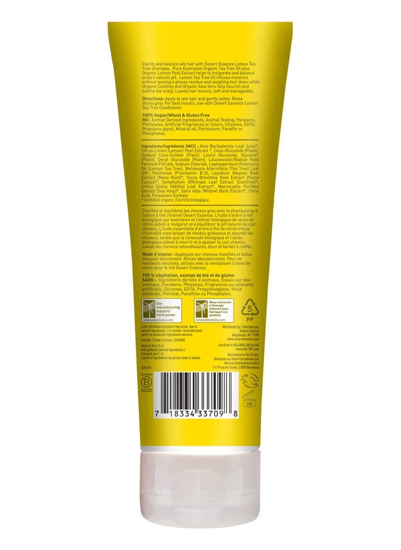 Organics Lemon Tea Tree Shampoo & Conditioner Bundle 8 fl oz each