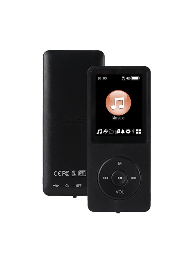 Portable Bluetooth Mp3 Player Recorder Dictation Device Student Card Insertion Version Blue Tooth Mp4 Music Player Dictionary-Body Color:White [English Dictionary Bluetooth Function]]-Memory Capacity:Single Machine Without Memory Data Line Packaging Box