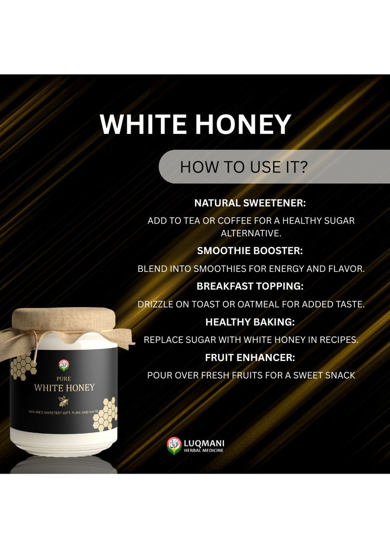 White Honey 1kg to make your Nutrition Drinks