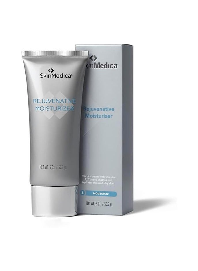 SkinMedica Rejuvenative Moisturizer - Daily Face Lotion for Women, Oil-Free Facial Cream and Moisturizer Ideal for Normal and Dry Skin, 2 Oz