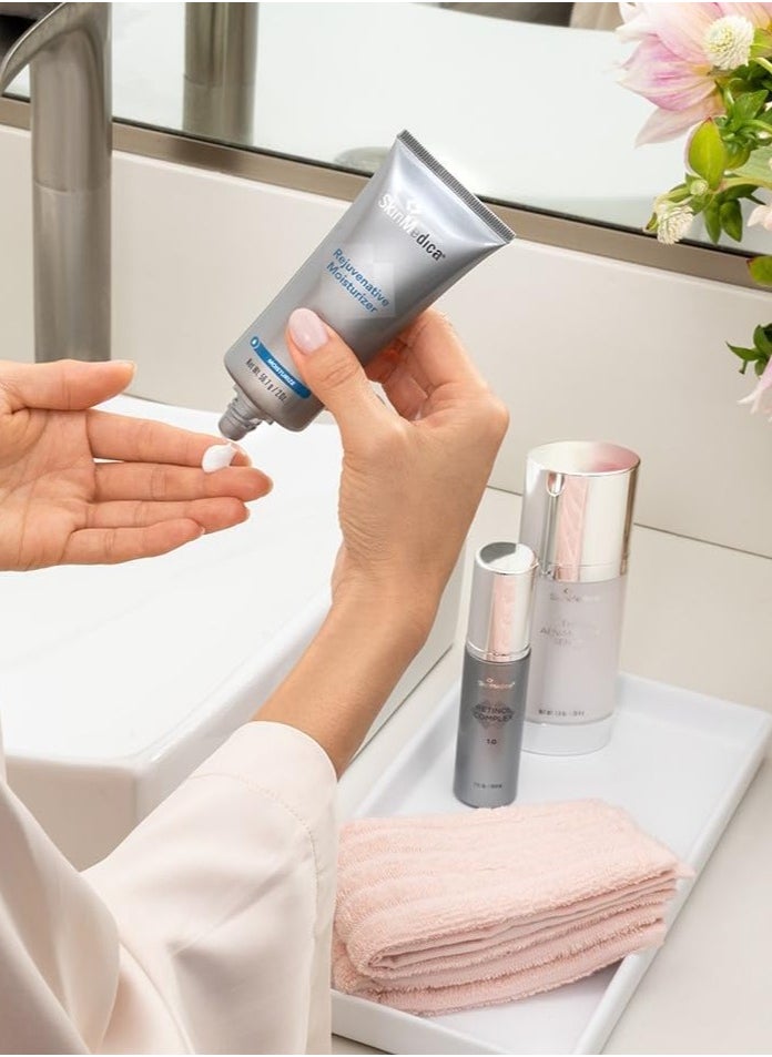 SkinMedica Rejuvenative Moisturizer - Daily Face Lotion for Women, Oil-Free Facial Cream and Moisturizer Ideal for Normal and Dry Skin, 2 Oz