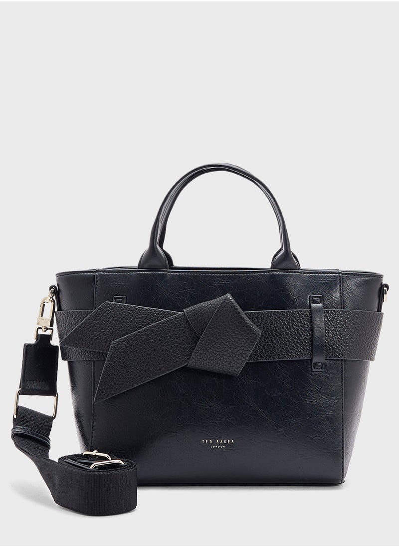 Jimsa Knot Bow Crossbody Bag