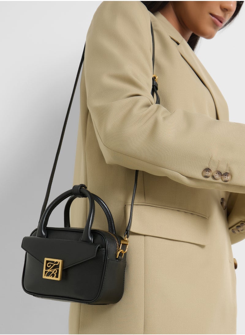 Anibell Mini Leather Crossbody Bag