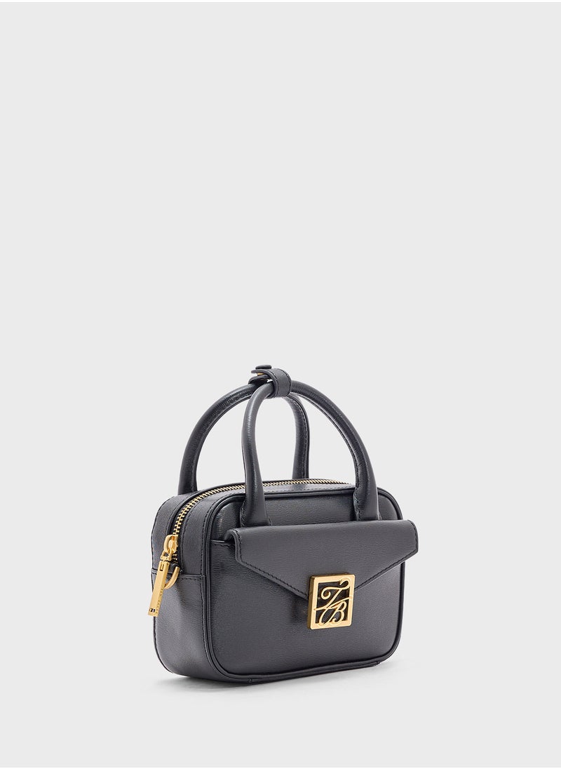 Anibell Mini Leather Crossbody Bag
