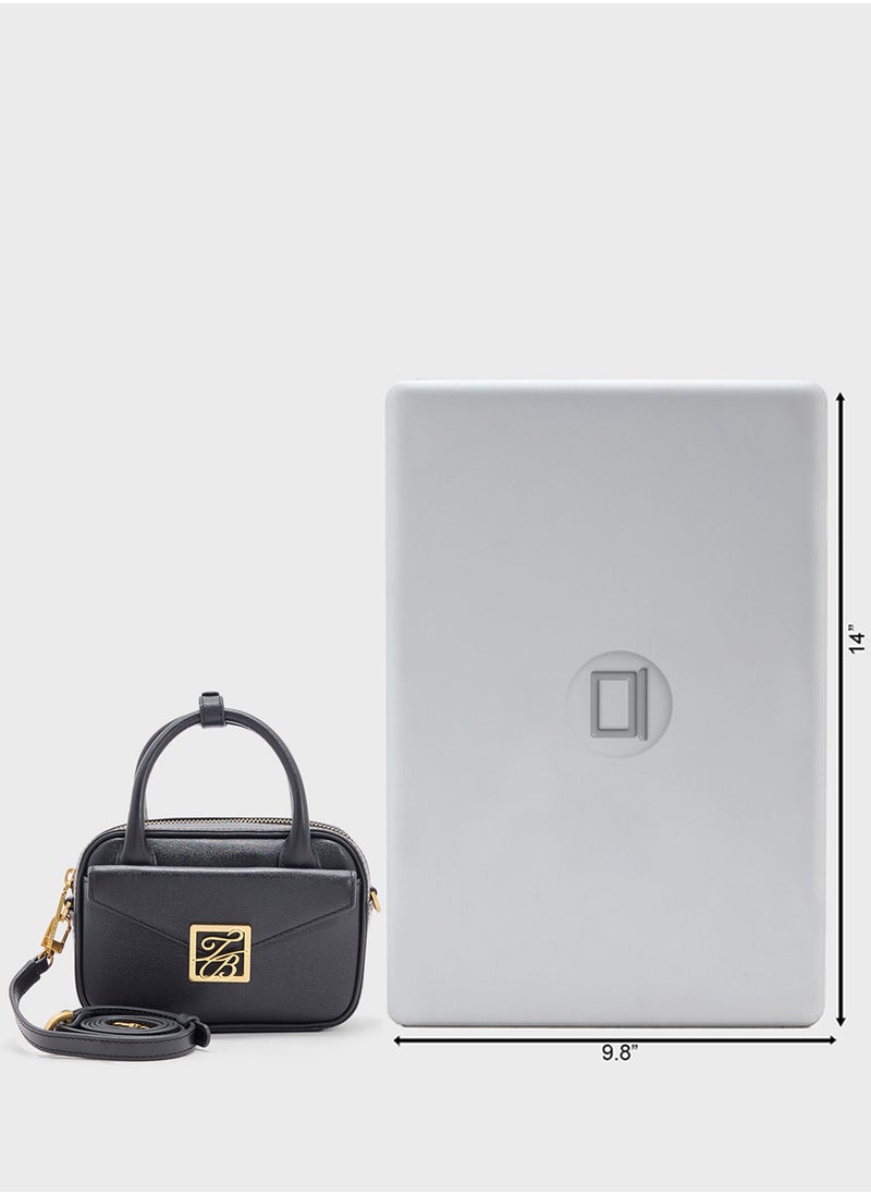 Anibell Mini Leather Crossbody Bag