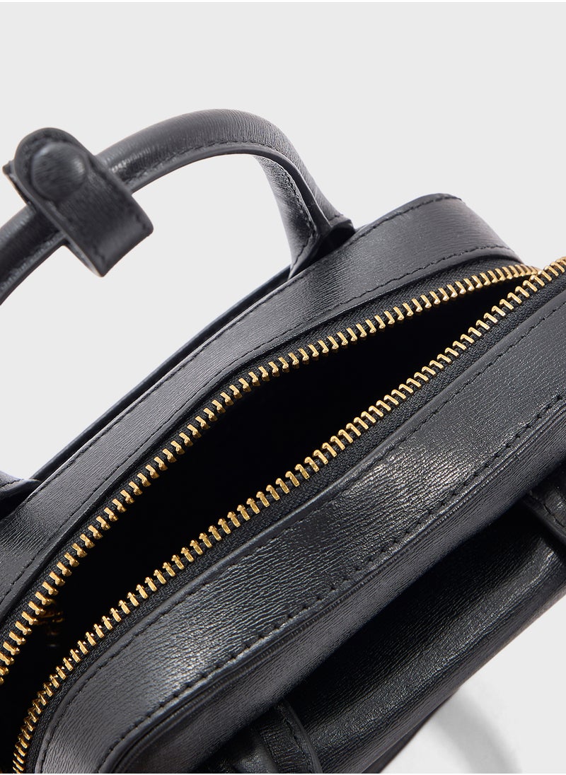 Anibell Mini Leather Crossbody Bag