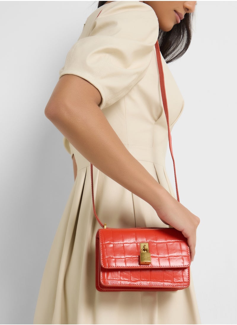 Ssloane Mini Shoulder Padlock Crossbody