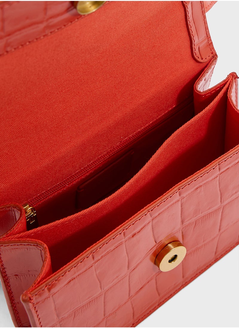 Ssloane Mini Shoulder Padlock Crossbody