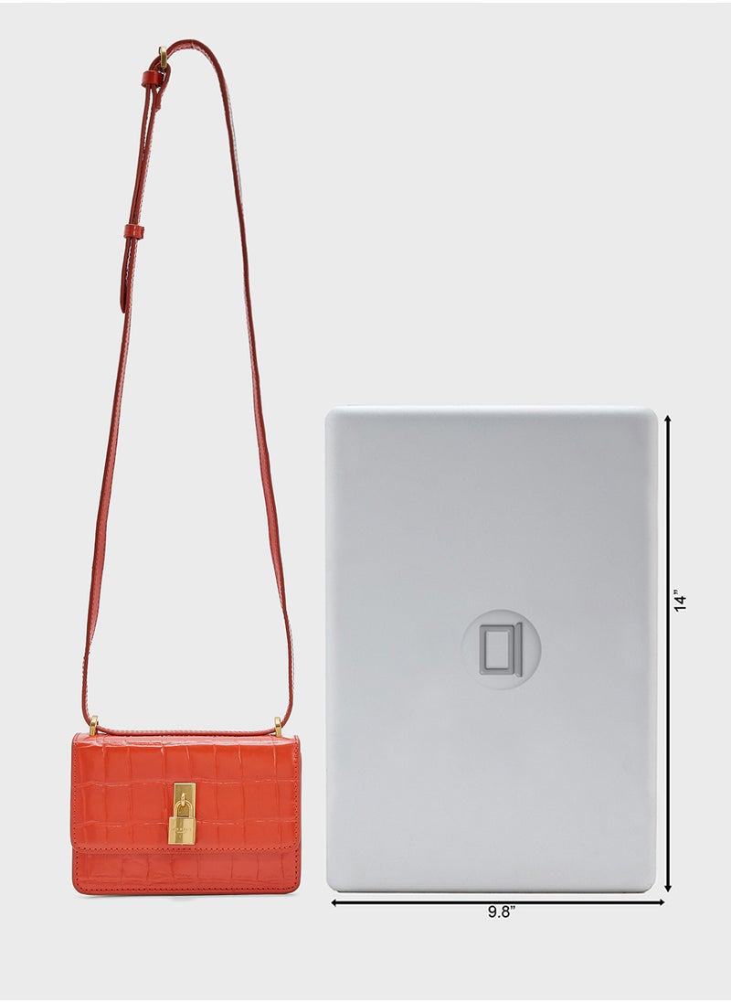 Ssloane Mini Shoulder Padlock Crossbody