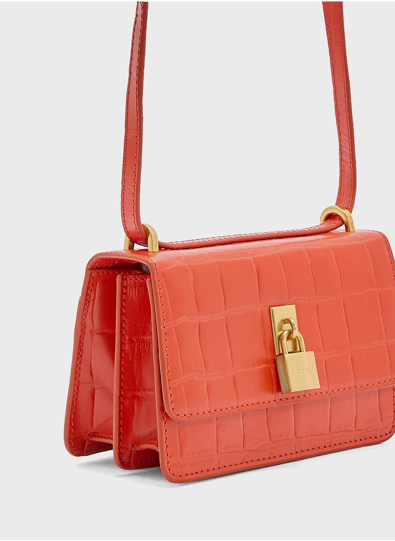 Ssloane Mini Shoulder Padlock Crossbody