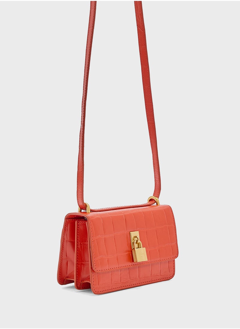 Ssloane Mini Shoulder Padlock Crossbody