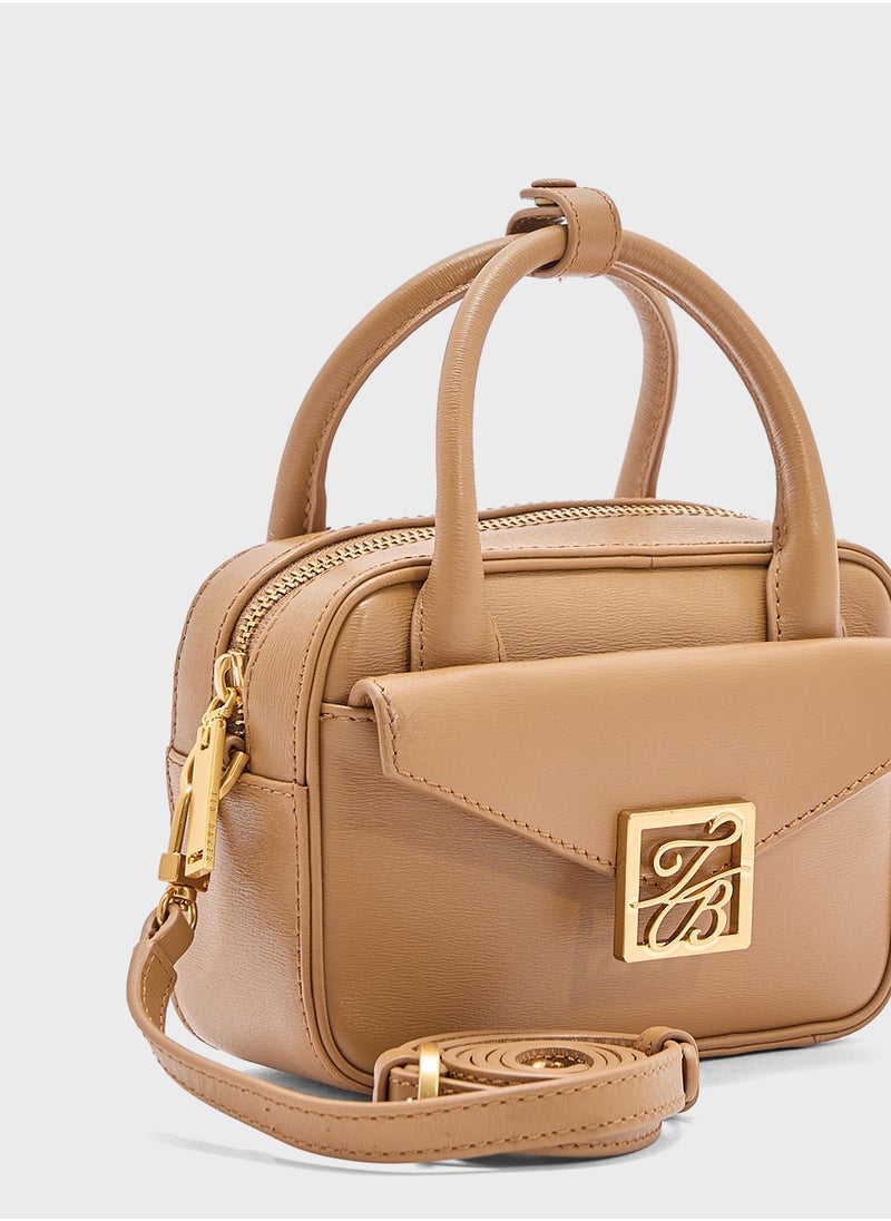 Anibell Mini Leather Crossbody Bag