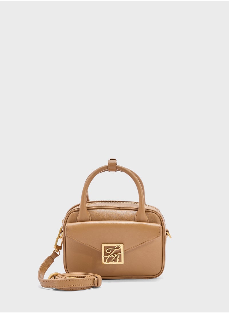 Anibell Mini Leather Crossbody Bag