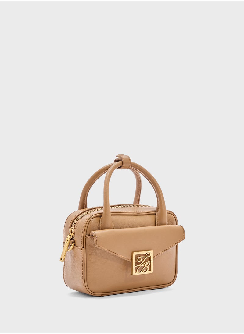 Anibell Mini Leather Crossbody Bag
