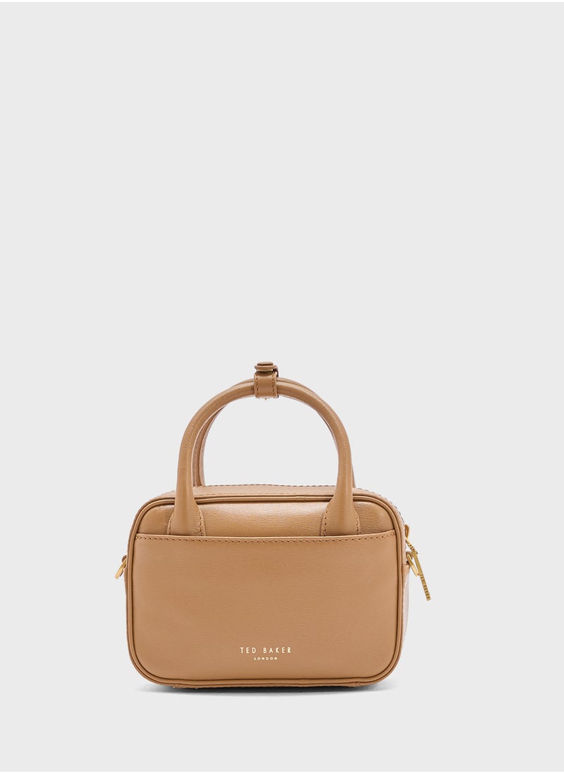 Anibell Mini Leather Crossbody Bag