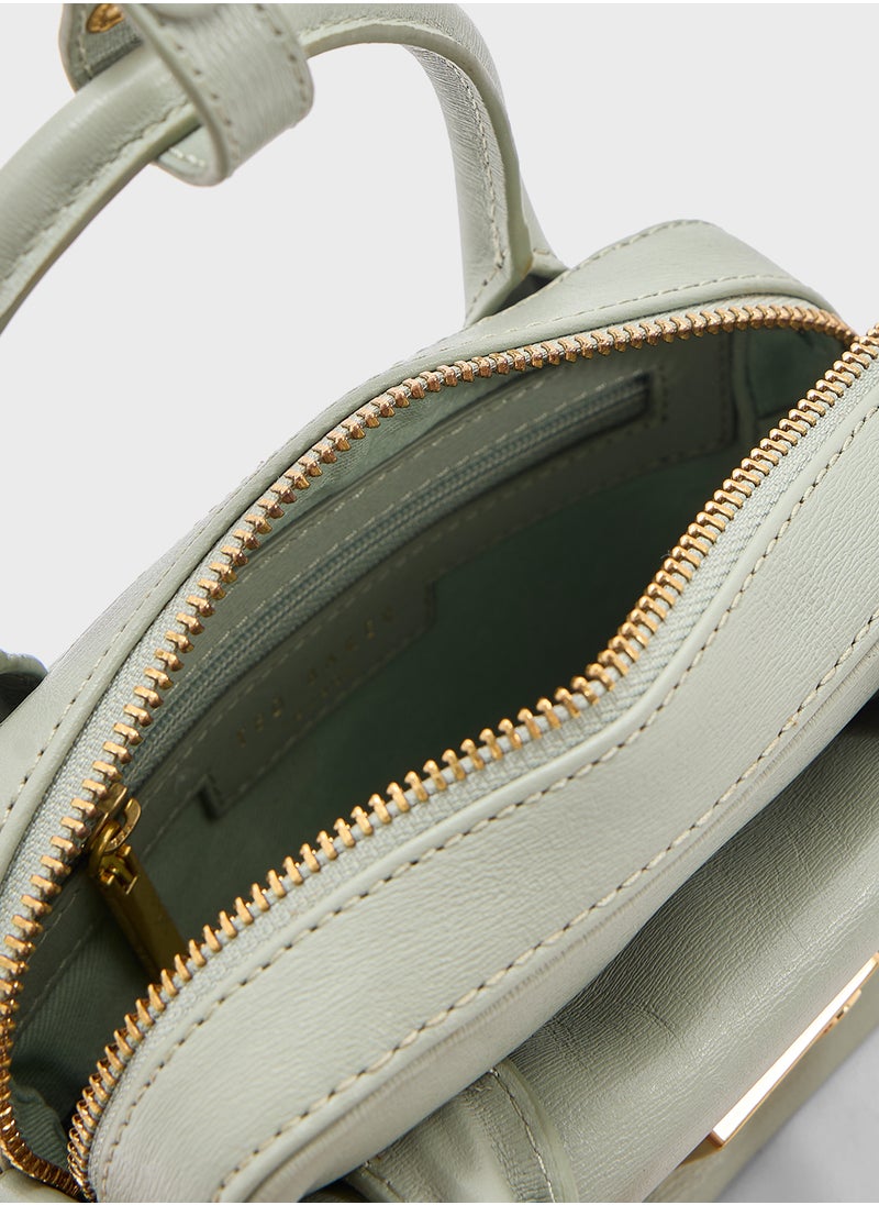 Anibell Mini Leather Crossbody Bag