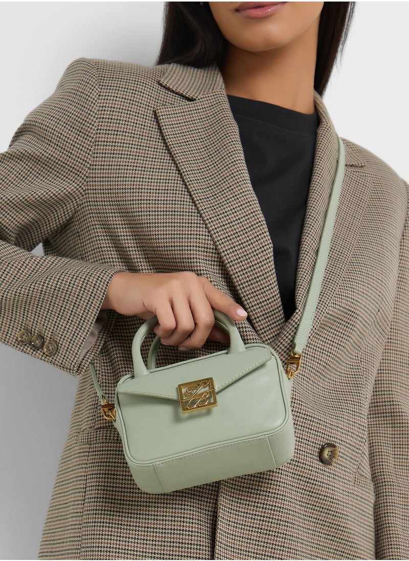 Anibell Mini Leather Crossbody Bag