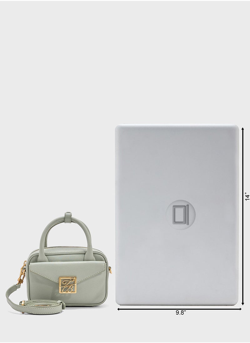 Anibell Mini Leather Crossbody Bag