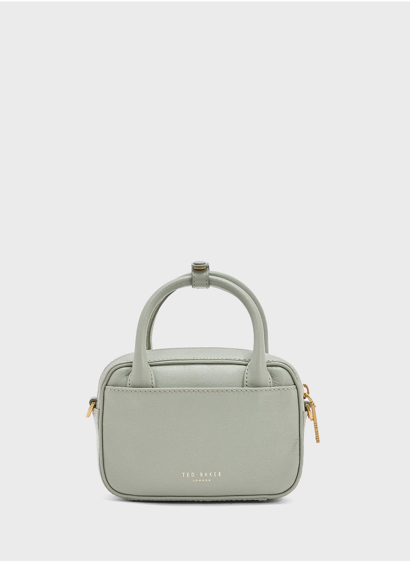 Anibell Mini Leather Crossbody Bag