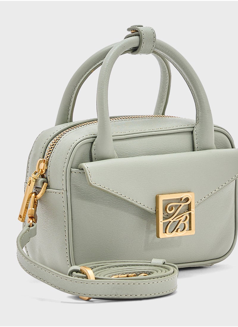 Anibell Mini Leather Crossbody Bag