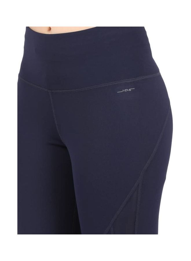 Women Microfiber Elastane Stretch Slim Fit Capri with Breathable Mesh and StayFresh Treatment