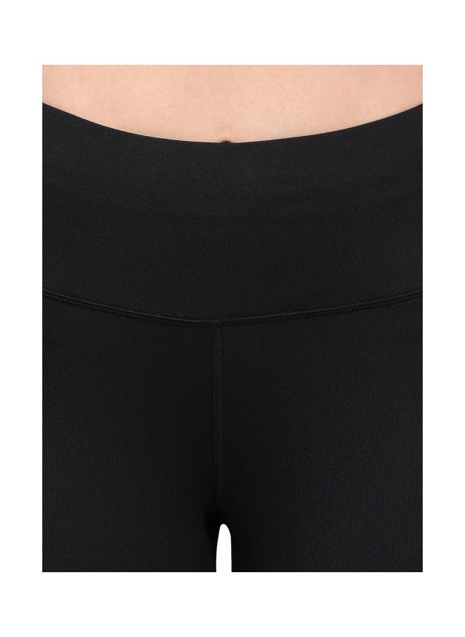 Women Microfiber Elastane Stretch Slim Fit Capri with Breathable Mesh and StayFresh Treatment