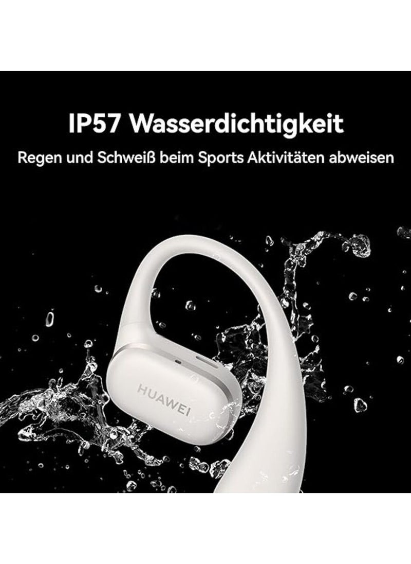 HUAWEI FreeArc Open-Ear Headphones, Bluetooth Headphones with Sterling Sound, Optimal Hold and Comfortable, IP57 Waterproof, 28 Hours Playtime, Sports Headphones, iOS & Android & Windows, Green