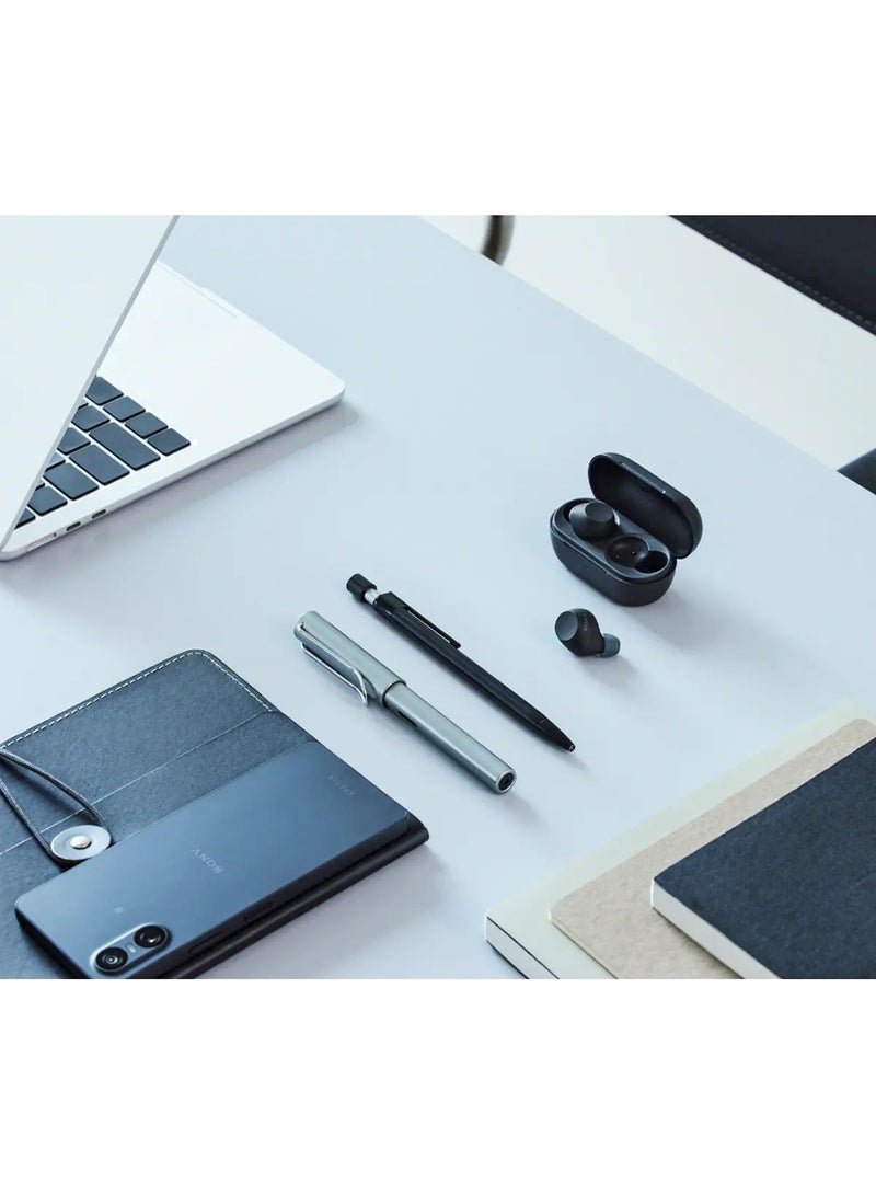 WF-C710N Wireless Noise-Canceling Earbuds with 30-Hour Battery Life, Clear Calls, and Deep Bass – Sweat & Water-Resistant black
