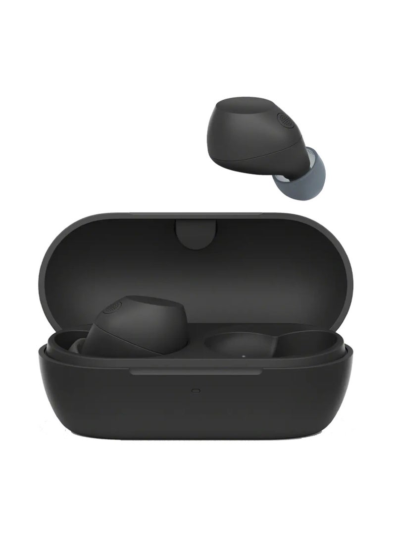 WF-C710N Wireless Noise-Canceling Earbuds with 30-Hour Battery Life, Clear Calls, and Deep Bass – Sweat & Water-Resistant black
