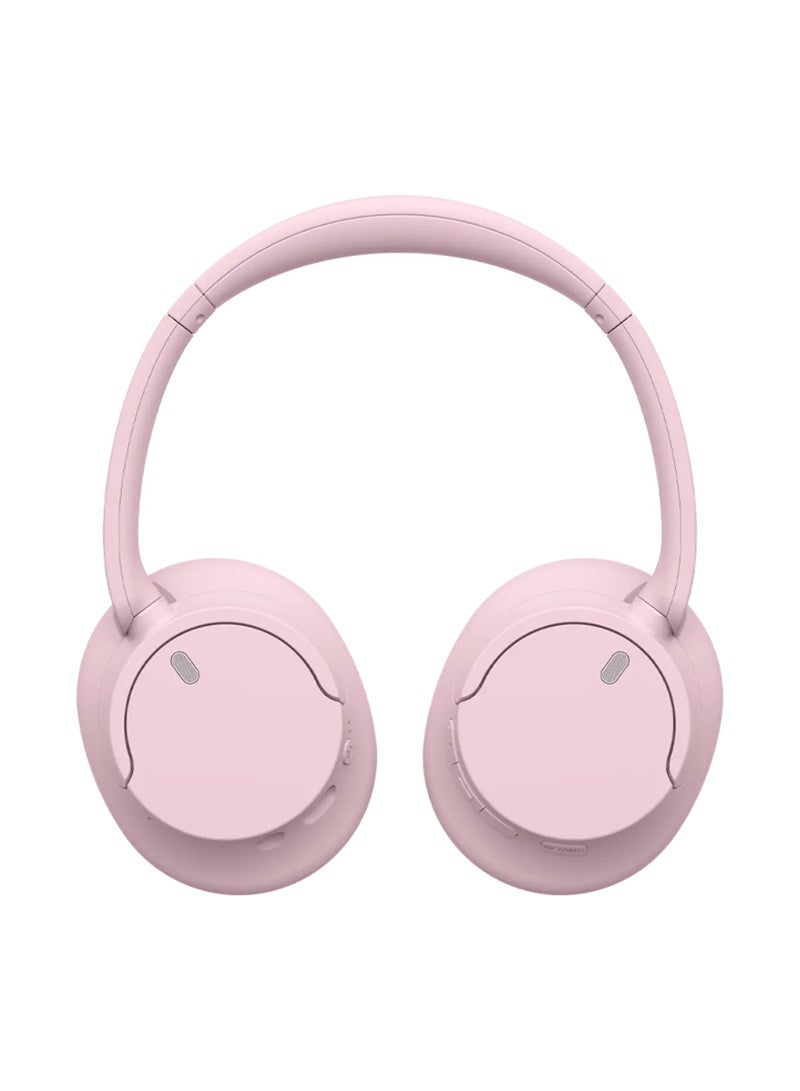 WH-CH720N Noise Canceling Wireless Headphones Bluetooth Over The Ear Headset with Microphone Pink
