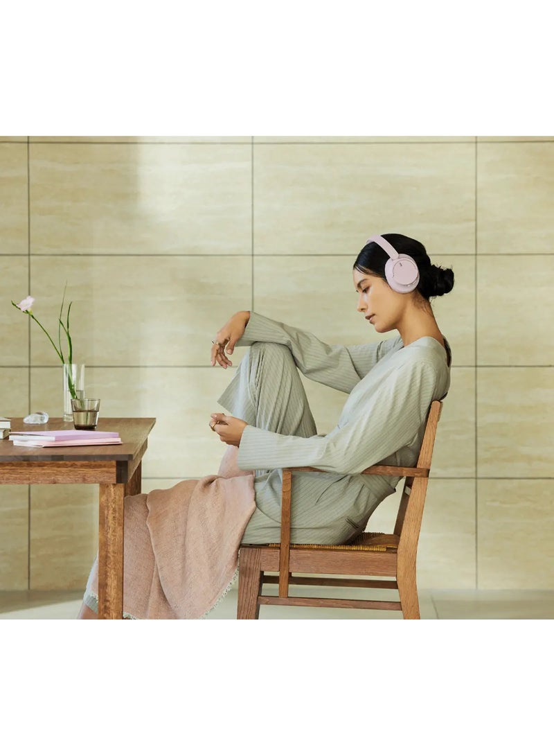 WH-CH720N Noise Canceling Wireless Headphones Bluetooth Over The Ear Headset with Microphone Pink