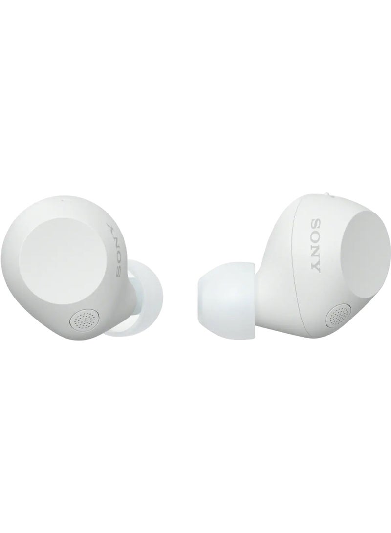 WF-C710N Wireless Noise-Canceling Earbuds with 30-Hour Battery Life, Clear Calls, and Deep Bass – Sweat & Water-Resistant White