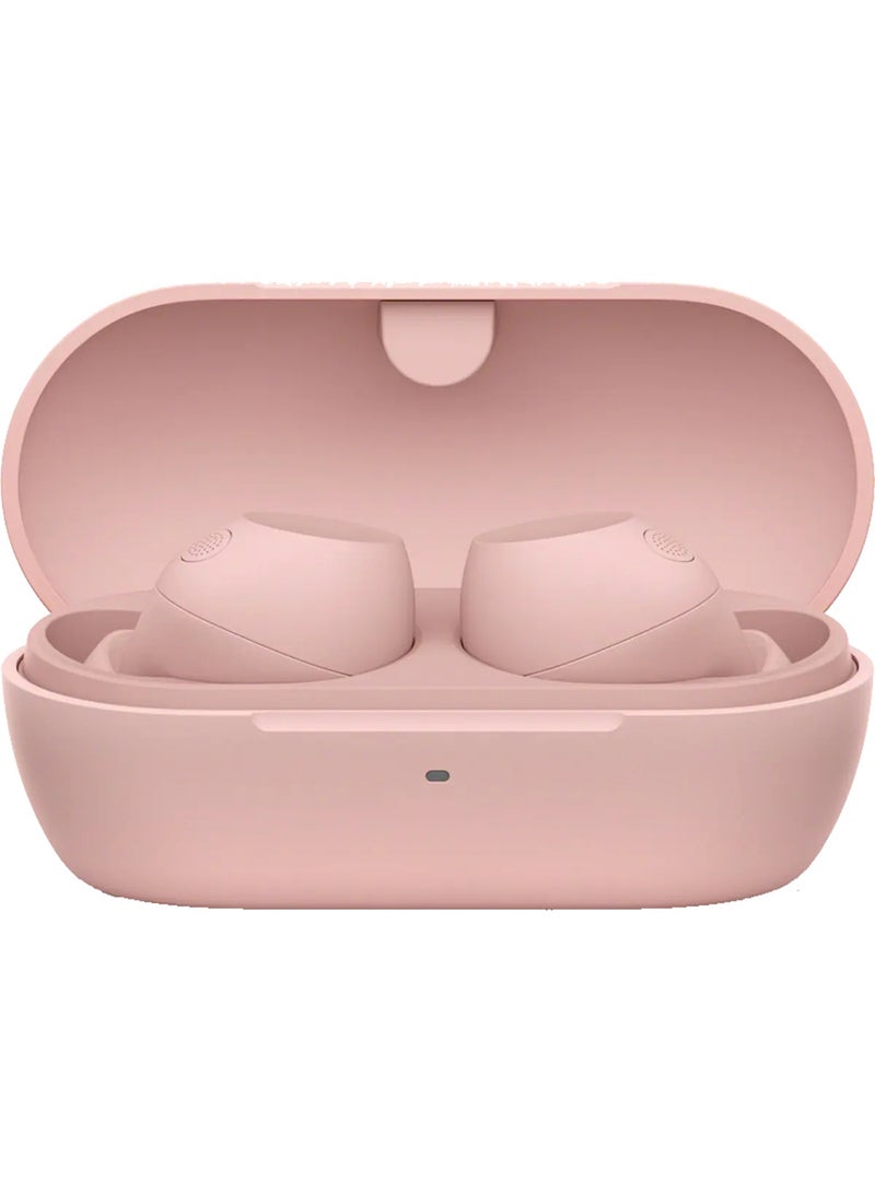 WF-C710N Wireless Noise-Canceling Earbuds with 30-Hour Battery Life, Clear Calls, and Deep Bass – Sweat & Water-Resistant pink