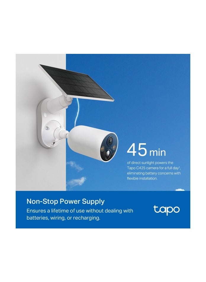 Tapo C425 KIT New Solar-Powered Security Camera Kit