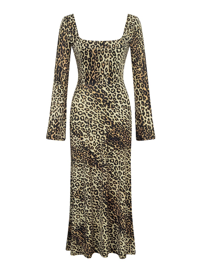 Leopard Print Dress